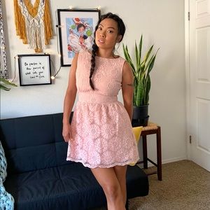 June & Ivy Embroidered Floral Dress size M